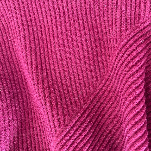 Lucky Brand dark red sweater. - Picture 2 of 3
